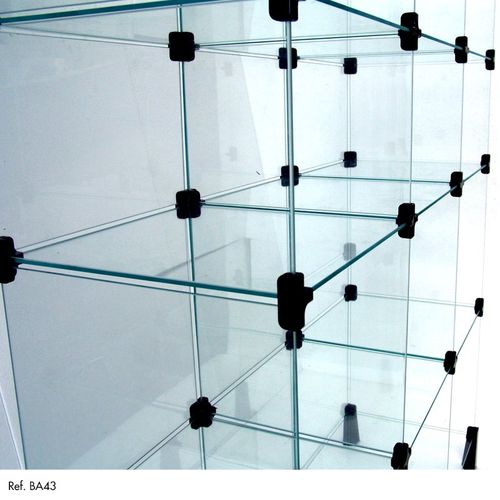 Balcão de Atendimento Modulado em Vidro – 1,10 x 0,90 x 0,30 - Imagem 4