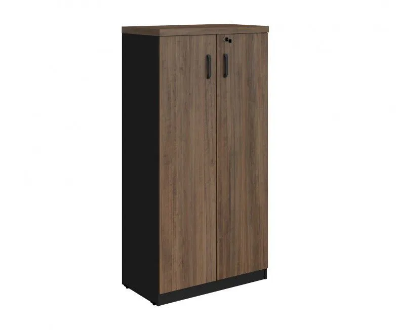 Armário Alto 2 portas Escritório Home-Office Linha Teck Moderno Estilo COD 04