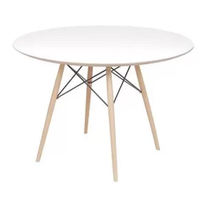 Mesa Eiffel Flórida, Pé Palito, MDF Laqueado, Fratini 60cm COD 613
