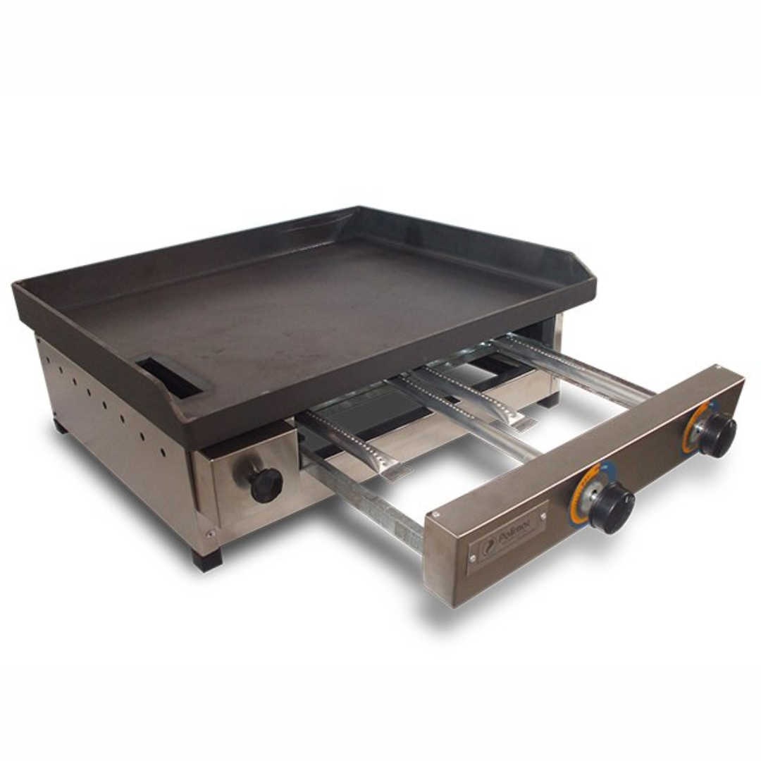 Chapa Profissional a Gás 60cm Polimac - Imagem 2